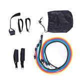 17Pcs/Set Latex Resistance Bands - Carter Lifestyle Solutions