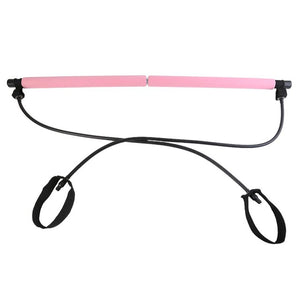 Portable 2 Foot Loops Lightweight Trainer Pilates Bar Stick - Carter Lifestyle Solutions