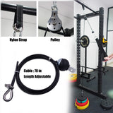 Home Workout Fitness Pulley Cable System - Carter Lifestyle Solutions